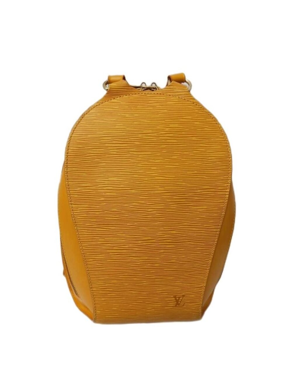 Louis Vuitton Epi Mabillon Backpack Leather Yellow Mustard